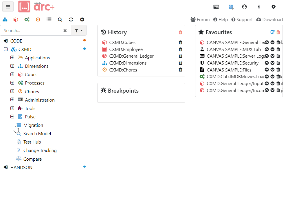 Migrate TM1 Objects